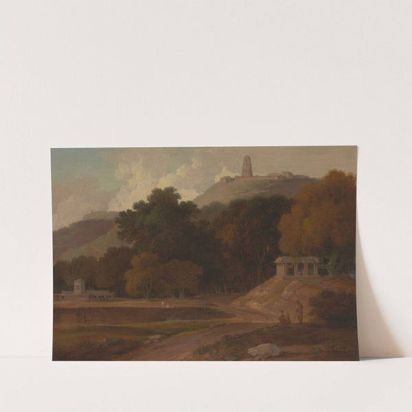 Hilly Landscape in India by Thomas Daniell