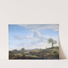 Hilly Landscape with a High Road (1660 - 1672) by Adriaen van de Velde
