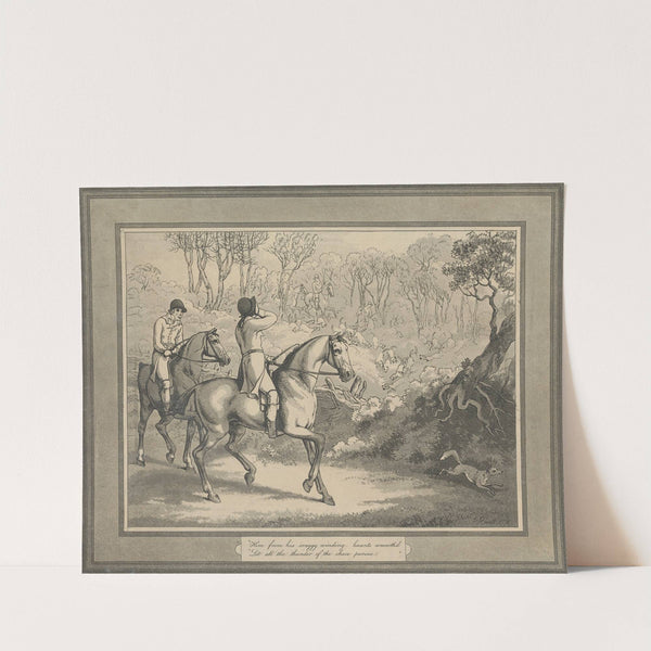 'Him from his craggy winding haunts unearth'd' by Samuel Howitt