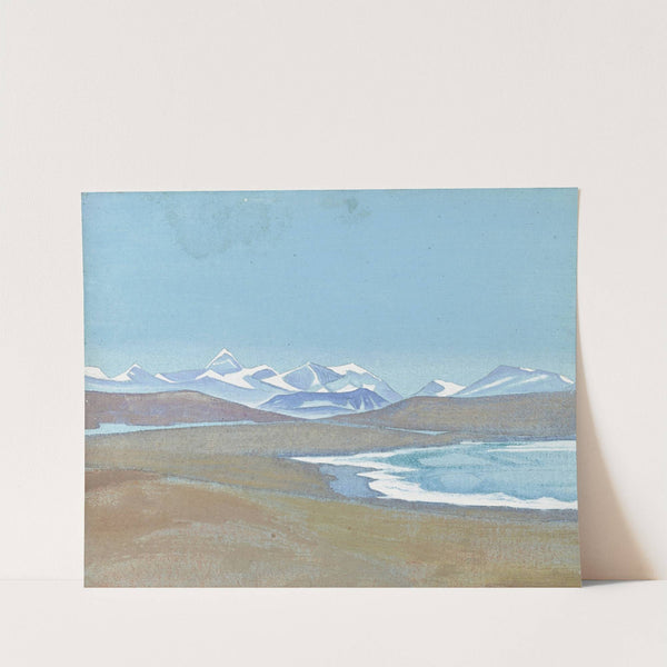 Himalayas from Ting-kye Dzong by Nicholas Roerich