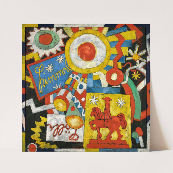 Himmel Sky Object (circa 1914 and circa 1915) by Marsden Hartley