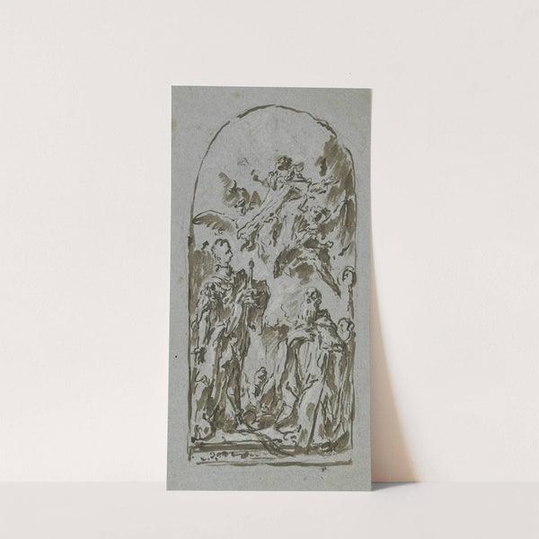 Himmelfahrt Mariens mit zwei Heiligen by Gaspare Diziani