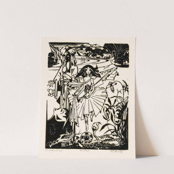 Hindoedanseres (1919) by Johannes Frederik Engelbert ten Klooster