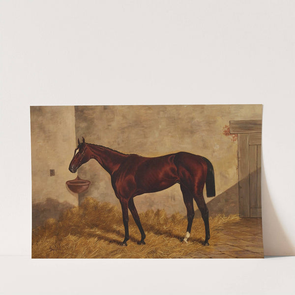 Hindoo in a Stable (1887) by Henry Stull