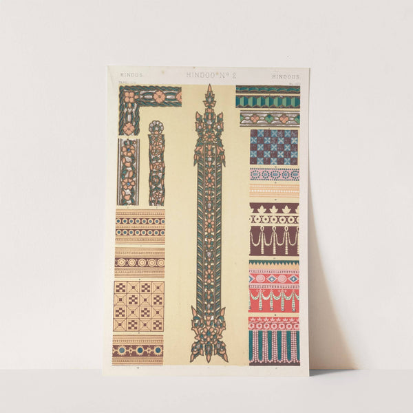 Hindoo No.2 (1856) by Owen Jones