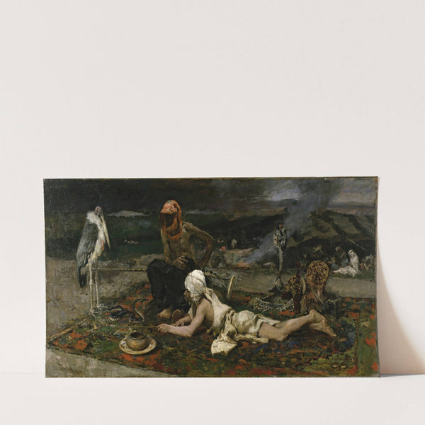 Hindu Snake Charmers (ca.1869) by Mariano Fortuny Marsal