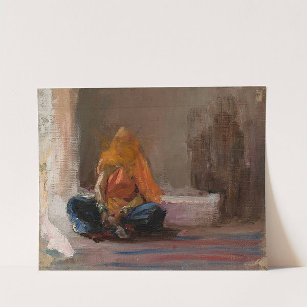 Hindu woman. From the journey to India by Jan Ciągliński