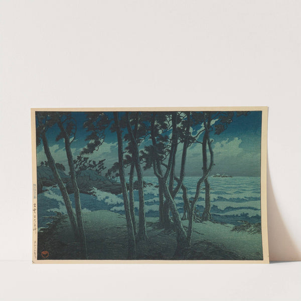 Hinomisaki, Izumo, from the series ‘Souvenirs of Travels, Third Series’ (1924) by Kawase Hasui