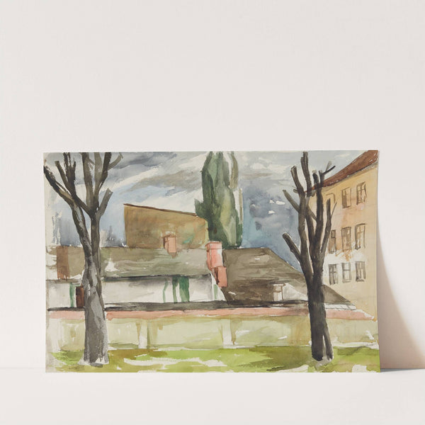 Hinterhof (1943) by Anny Dollschein