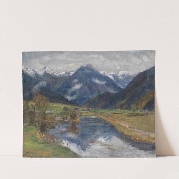 Hinterstein vom Wasser (1934) by Otto Modersohn