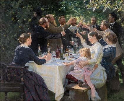 Hip, Hip, Hurrah! Artists’ Party, Skagen
