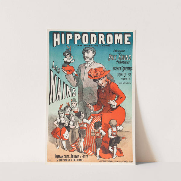 Hippodrome Au Pont De L’alma Les Nains (1873-1883) by Alfred Choubrac