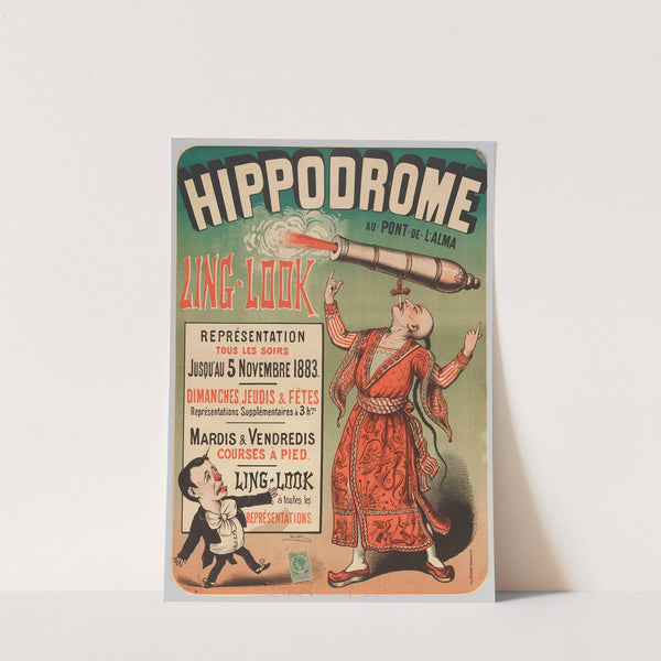 Hippodrome Au. Pont.De. L’alma Ling-Look (1883) by Imp. Charles Lévy
