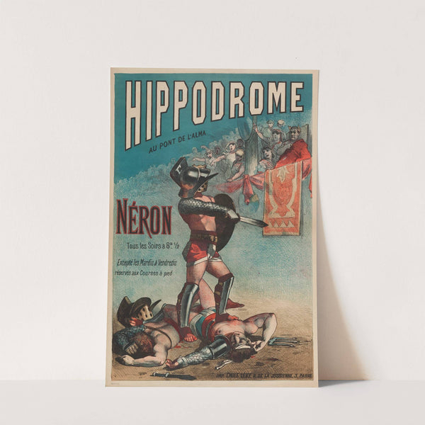 Hippodrome Au Pont De L’alma Neron (1873-1883) by Imp. Emile Lévy