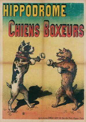 Hippodrome Chiens Boxeurs (1891)