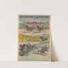 Hippodrome de St Ponchon. Courses de Carpentras (1890) by Imp. Emile Lévy