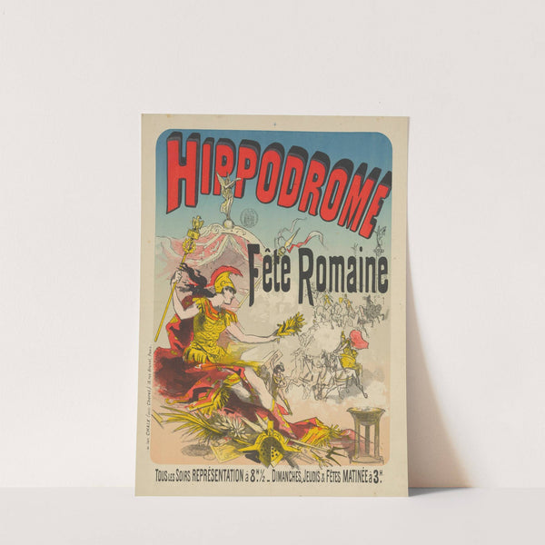 Hippodrome. Fête Romaine (1888) by Jules Chéret