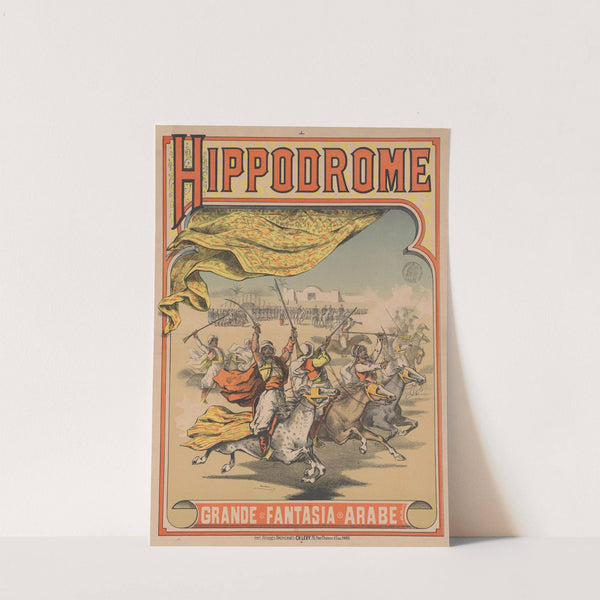 Hippodrome. Grande fantasia arabe (1882-1888) by Imp. Charles Lévy
