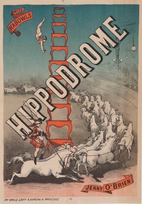 Hippodrome. Miss Kabowls – Jenny O’Brien (1885-1886)