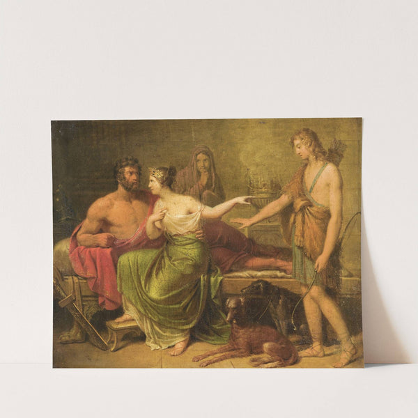 Hippolytus, Phaedra And Theseus by German School
