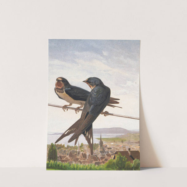 Hirondelle de Cheminée by Léo-Paul Robert