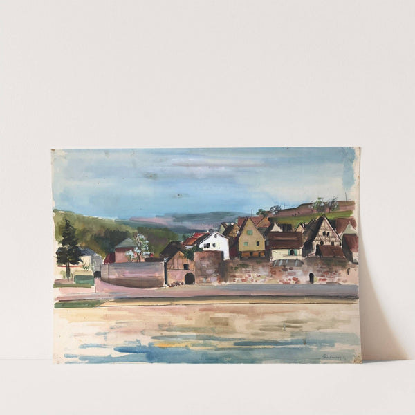 Hirschhorn am Neckar by Otto Geigenberger