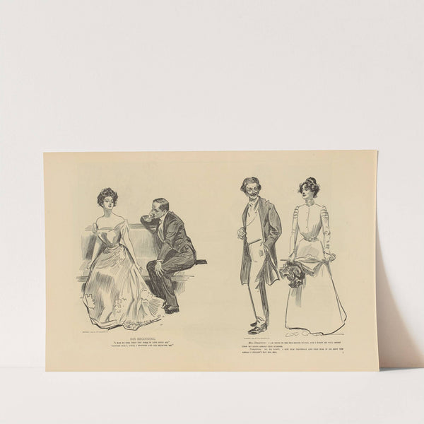 His beginning (1893-1900) by Charles Dana Gibson