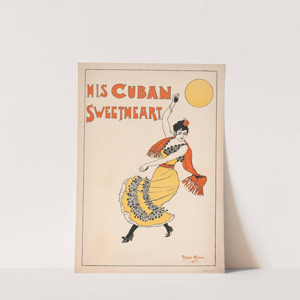 His Cuban sweetheart (1895) by Archie Gunn