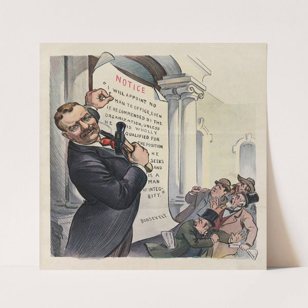 Magnified security (1908) by Udo Keppler