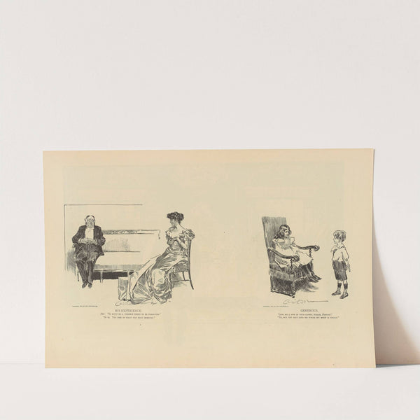 His experience (1893-1900) by Charles Dana Gibson