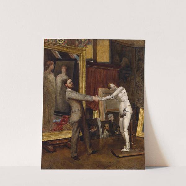 His Favorite Model by John Ferguson Weir