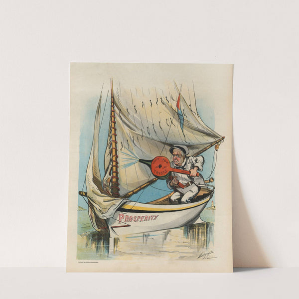 His foolish effort to raise the wind by Louis Dalrymple