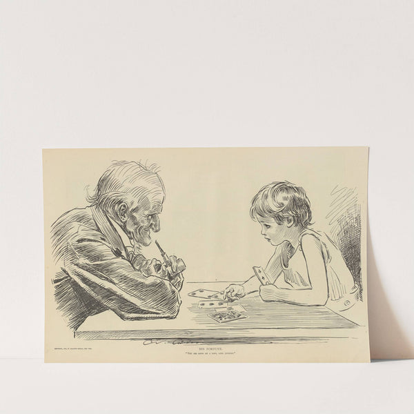 His fortune (1900-1905) by Charles Dana Gibson