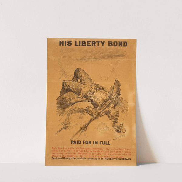 His Liberty Bond, paid for in full by William Allen Rogers