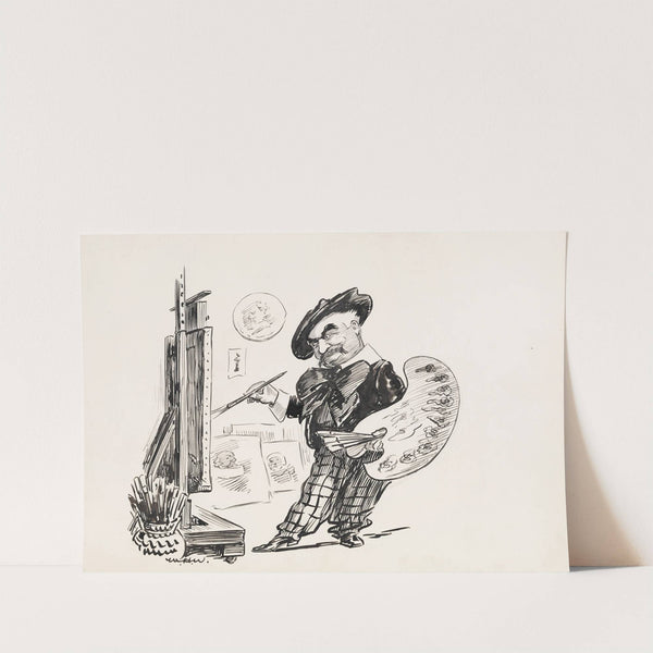 His Majesty is very fond of painting (1910) by William Henry Walker