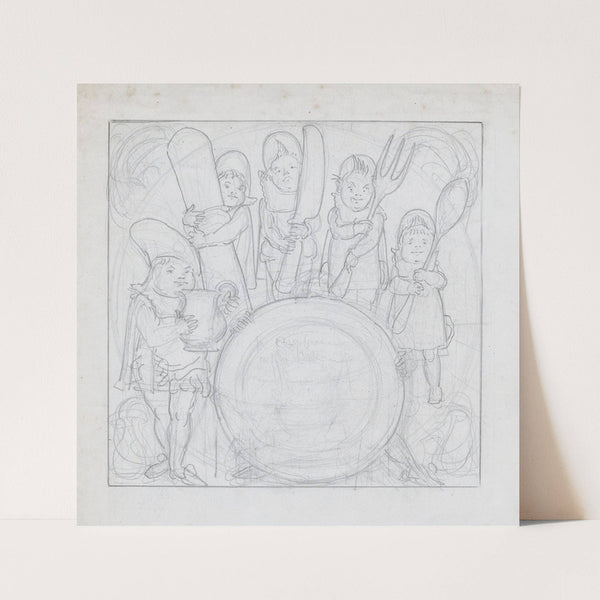 His Majesty the Baby Pl.1 (1910-1911) by Walter Crane