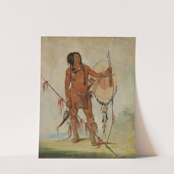 His-Oo-Sán-Chees, Little Spaniard, a Warrior by George Catlin
