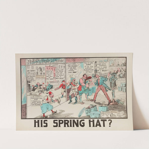 In the World’s Arena (1916) by Carey Cartoon Service