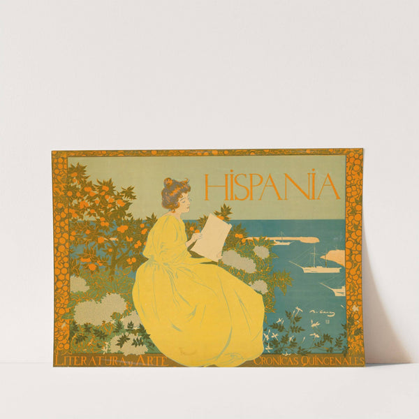 Hispania. Literatura y arte (1899) by Ramón Casas