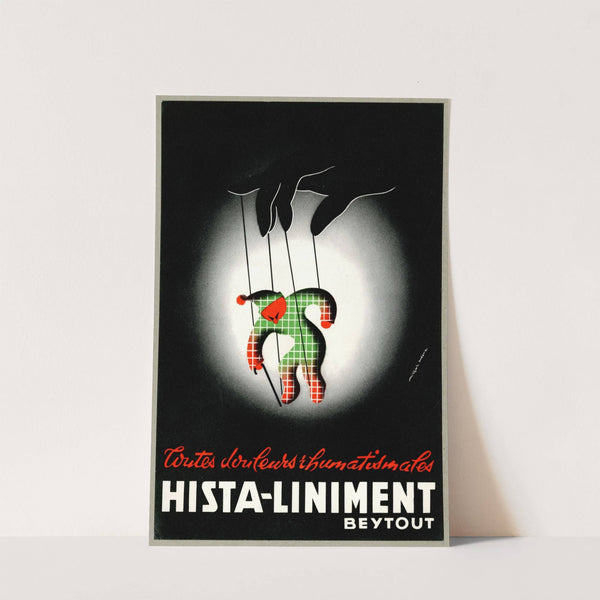 Hista-liniment (1910-1950) by Laboratoires G. Beytout