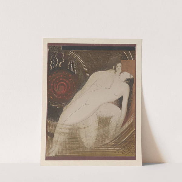 Histoire charmante de l’adolescente sucre d’amour Pl.2 (1927) by Francois-Louis Schmied