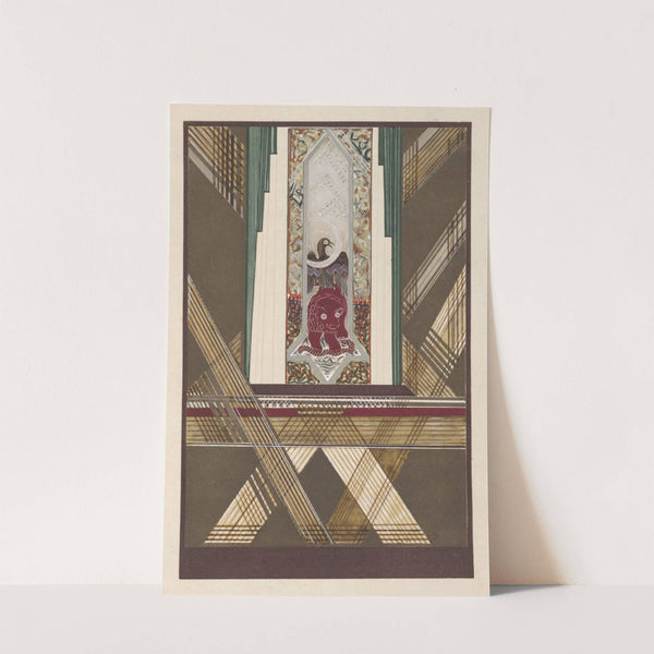 Histoire charmante de l’adolescente sucre d’amour Pl.7 (1927) by Francois-Louis Schmied