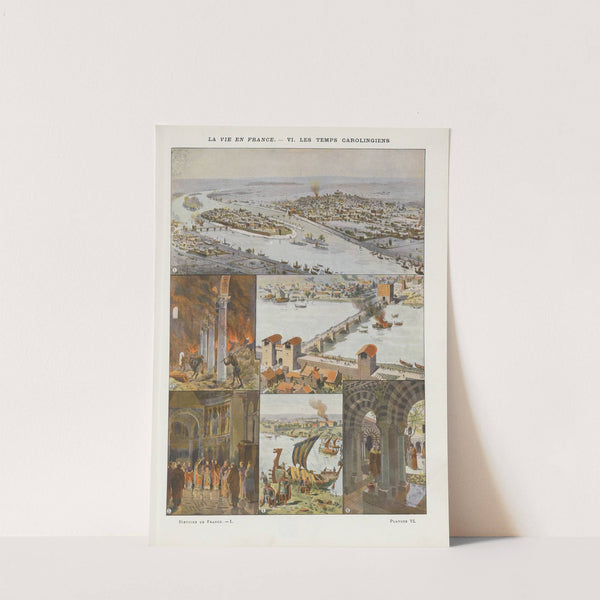 Histoire de France illustree Pl.05 (1909) by Maxime Petit