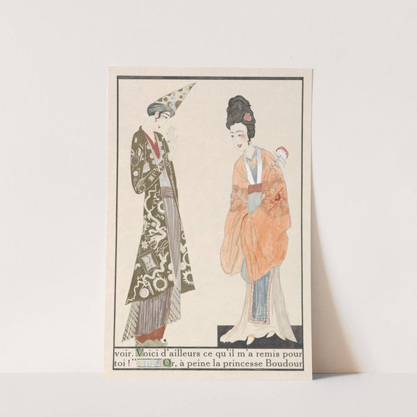 Histoire de la princesse Boudour Pl.09 (1926) by Francois-Louis Schmied