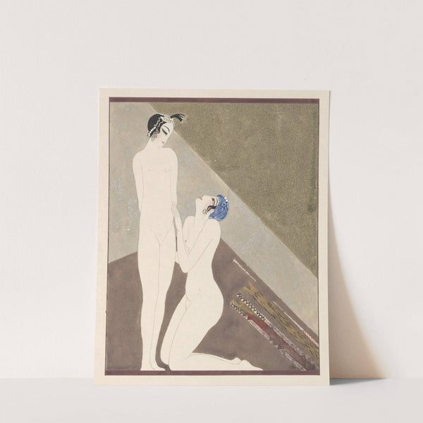 Histoire de la princesse Boudour Pl.13 (1926) by Francois-Louis Schmied