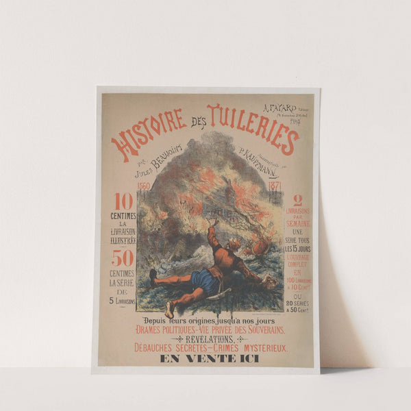 Histoire des Tuileries (1880) by Paul-Adolphe Kauffmann