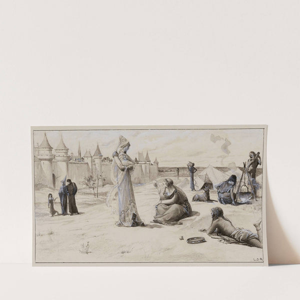 Histoire d’une galette (1889) by Luc-Olivier Merson