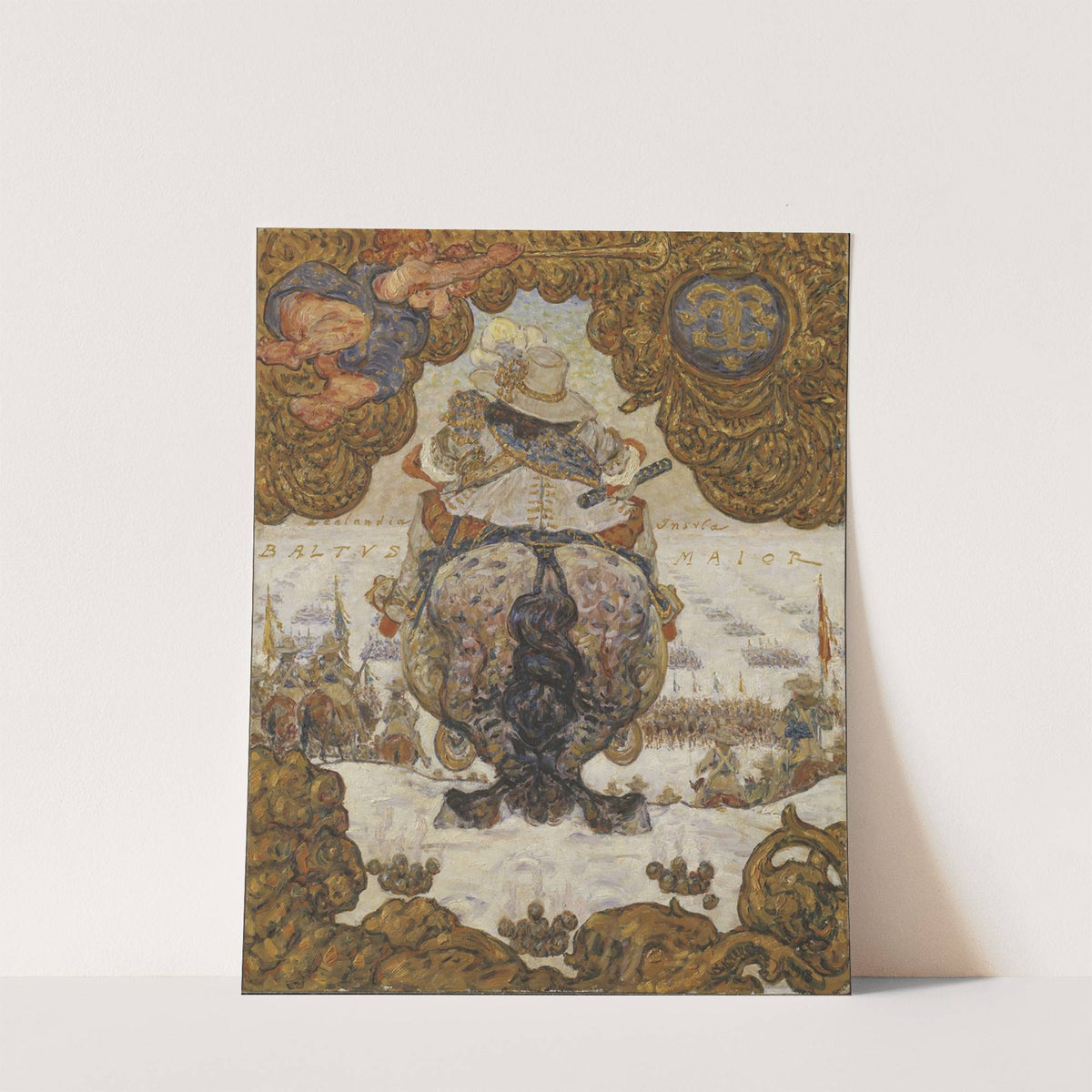 'Historic Backs', Second Series; Karl X of Sweden by Nils Kreuger