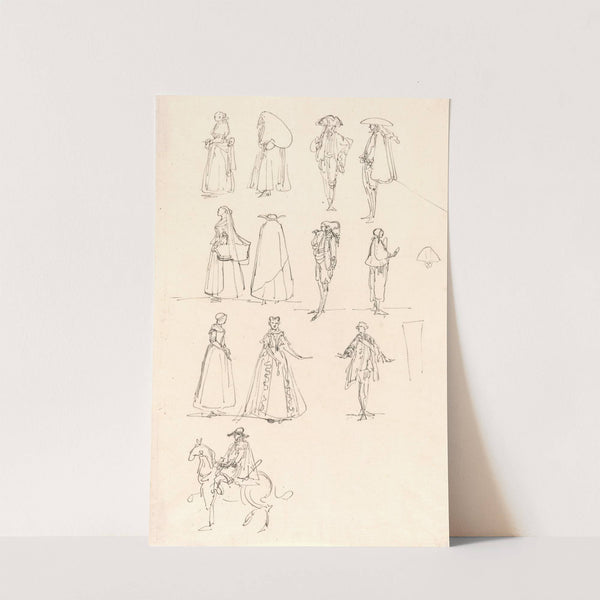 Historical Costumes by Luis Paret y Alcázar