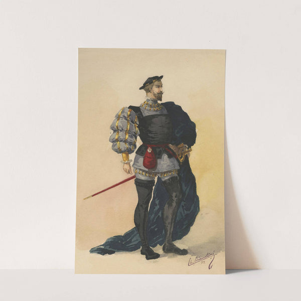 Historical costumes Pl.14 (1892) by Charles Bianchini